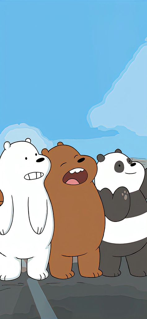 Bare Bears Wallpaper, We Bare Bears Wallpaper, Mi Wallpaper, Warner Brothers Cartoons, Bears Wallpaper, We Bare Bears Wallpapers, Iphone Wallpaper Hd Nature, Cool Backgrounds Wallpapers, We Bear