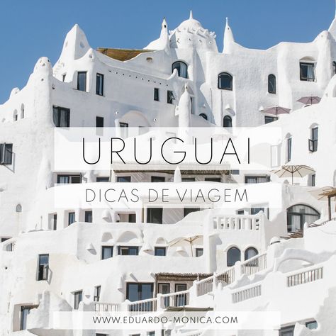 O Uruguai é um dos destinos favoritos do brasileiros no verão. São vários os motivos para visitar esse país tão pequeno em tamanho e tão grande em beleza. #uruguai #puntadeleste #casapueblo #montevideo South America Destinations, Montevideo, Bolivia, Travel Journal, South America, Stuff To Do, Road Trip, House Styles, Travel