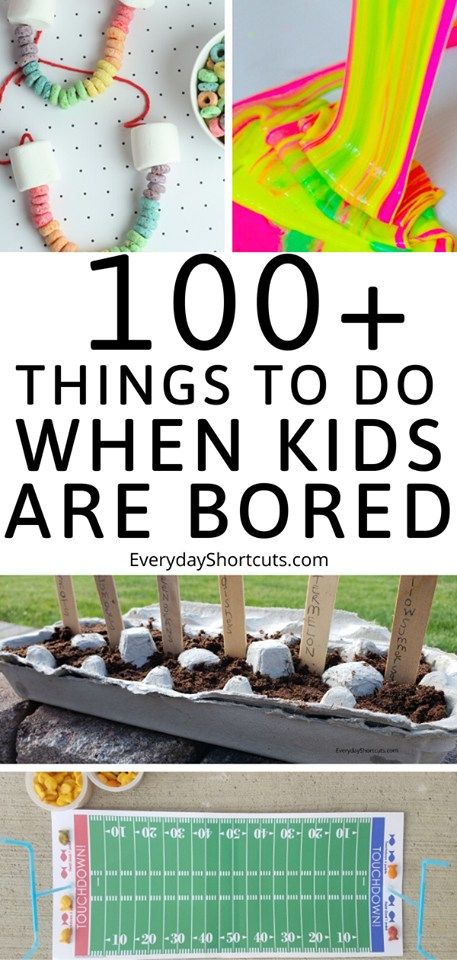 100+ Things to Do When Kids Are... - Recipes From Heaven Bored Kids Ideas, Things For Kids To Do When Bored, Things To Do When Bored With Kids, Art Things To Do When Bored, Crafts To Do When Bored, Tiny House Mobile, Activities To Keep Kids Busy, Easy Kid Activities, Boredom Busters For Kids