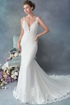 Kenneth Winston – Page 4 Kenneth Winston Wedding Dresses, Kenneth Winston, Plain Wedding Dress, Crepe Wedding Dress, Dress Order, Wedding Dress Styles, Designer Wedding Dresses, Cotton Lace, White Silver