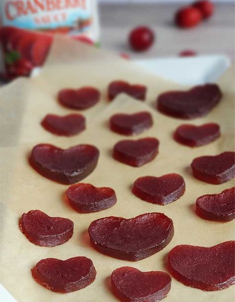 Use leftover cranberry jelly to create these tasty, tart, cranberry gummies with your dehydrator! Or better yet, just grab an extra can and follow these instructions for this wonderful treat! Dehydrator Recipes Fruit, Cranberry Gummies, Dehydrating Food Storage, Food Dehydration, Canned Cranberries, Cranberry Jelly, Jellied Cranberry Sauce, Canned Cranberry Sauce, Leftover Cranberry Sauce