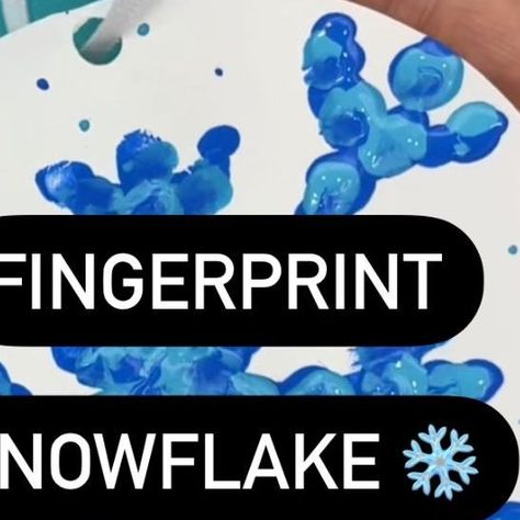 Kidscraftbarn on Instagram: "Fingerprint snowflakes! ❄️ My sons preschool class LOVED this so much! All you need is paper ( I used card stock), paint, and a ribbon 💕 would make a great gift to send mom/dad/grandparents. It was fun practice for their hand eye coordination too ❤️ Hope you try it out! Have an amazing day everyone 💙❤️ #preschoolcrafts #fingerpainting #snowflakes #craftsforkids #preschoolactivities #preschoolsnowflakes #preschooler #artsandcrafts #easycrafts #easyart" Fingerprint Snowflakes, Snowflakes For Kids, Fingerprint Crafts, Snow Gifts, Hand Eye Coordination, Christmas Table Centerpieces, Preschool Class, Have An Amazing Day, My Sons