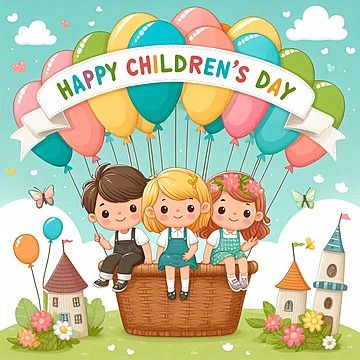 childrens,childrens day,day,children,s,world,international,1,june,child,vector,banner,kids,illustration,concept,poster,happy,india,balloons,holiday,new,care,sunday,awareness,races,prosperity,st,14,appreciation,campaign,celebrating,clip art,copy space,design assets,different,graphic resources,national,november,observance,post card,romania,theme,welfare,2024,children s day,happy children,celebrate,happy children s day,celebrating children s day,cartoon boy,children s day illustration,balloon Happy Children’s Day Card, Poster On Children's Day, Children's Day Board Ideas, Child Day Ideas, Happy Children's Day Poster Design Idea, Happy Children Day Images, Children's Day Chart, Children's Day Charts For School, Happy Children's Day Cards For Kids