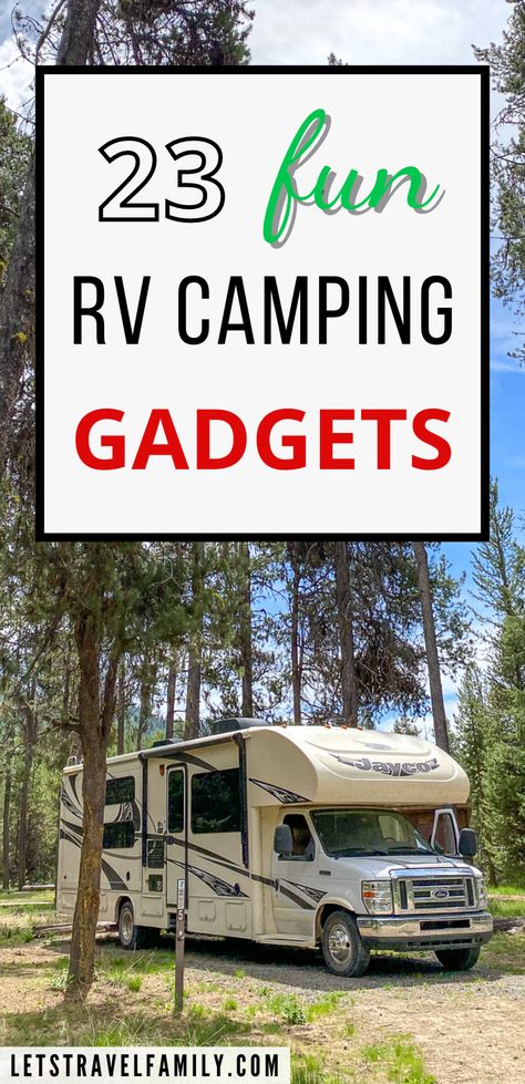 Diy Rv Accessories, Rv Gadgets Travel Trailers, Rv Amazon Finds, Best Rv Accessories, Camping Items Must Have, Camper Must Haves Camping Accessories, Camping Gadgets Genius Ideas, Travel Trailer Camping Hacks, Rv Must Haves Accessories