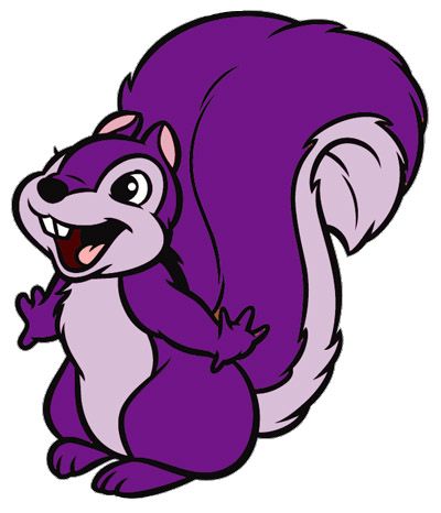 Disney Purple Squirrel Clipart by https://www.deviantart.com/princessamulet16 on @DeviantArt Disney Squirrel, Squirrel Cartoon, Kero Chan, Squirrel Clipart, Purple Squirrel, Food Pics, Sticker Ideas, Squirrels, Hercules