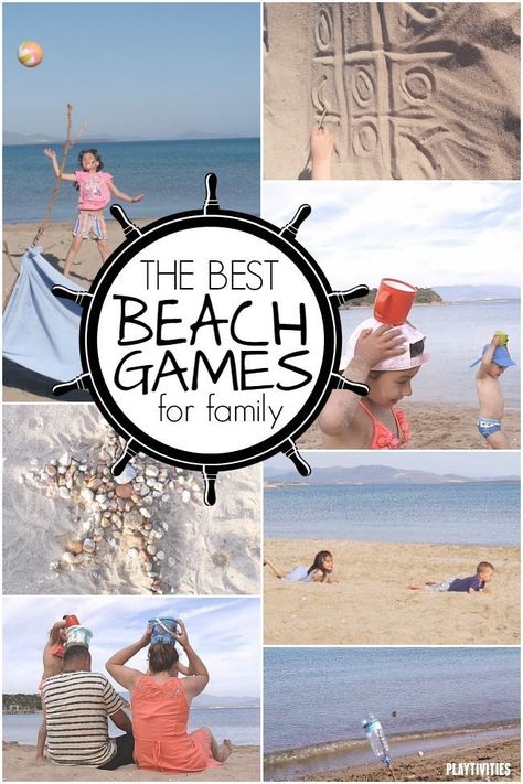 Beach Games For Kids Beach Games For Kids, Fun Beach Games, Beach Vacation Tips, Travel Outfit Spring, Beach Week, Family Beach Trip, Games For Family, Beach Games, Vacation Activities