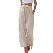 Palazzo Pants Summer, Cotton Linen Pants, Flowy Pants, Wide Leg Linen Pants, Linen Pants Women, Beach Pants, Boho Summer, Palazzo Pants, Drawstring Pants