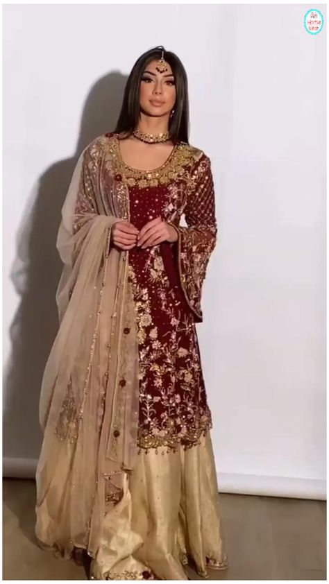 Eid Dress Ideas, Garara Dress, Summer Kaftan, Desi Dress, Pakistan Dress, Desi Wedding Dresses, Latest Bridal Dresses, Pakistani Wedding Outfits, Pakistani Fancy Dresses