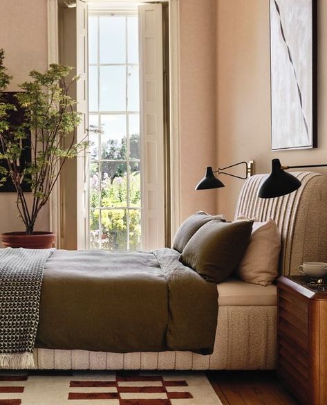 Soho Home on Instagram: "Bed linen in rich tones is the perfect way to add warmth to a space during the colder months. ⁠ ⁠ Our Luna linen comes in a range of autumnal colours such as Olive, Mustard, and Rust and brings a relaxed feel to your bedroom ⁠ ⁠ Enjoy 20% off all full-price items in the lead-up to the holidays. Explore the range - link in bio" Soho Home, Linen Duvet Cover, Interior Design Consultation, Room Upgrade, House Bedrooms, Soho House, Linen Duvet Covers, Linen Duvet, Guest Bedroom