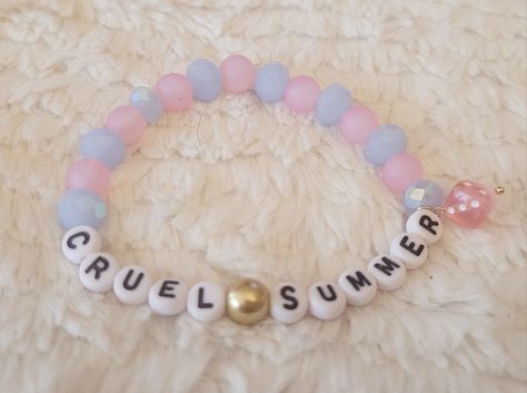 Taylor Swift Friendship Bracelet Ideas Diy, Taylor Swift Bracelets Cruel Summer, Cruel Summer Bracelet Taylor Swift, Lover Era Friendship Bracelets, August Friendship Bracelet Taylor Swift, Taylor Swift Lover Friendship Bracelet, Taylor Swift Friendship Brackets, Taylor Swift Song Bracelets, Taylor Swift Kandi