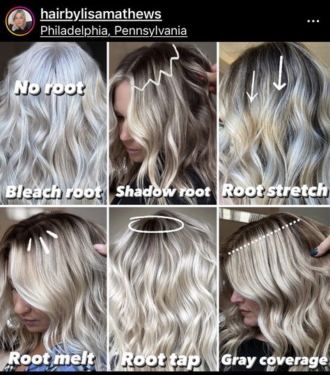 Root Melt On Short Hair, High Contrast Rooted Blonde, Bleach Out With Shadow Root, Root Smudge Vs Root Melt Vs Shadow Root, All Over Blonde With Shadow Root, Bleach Blonde Balayage Dark Roots, Blonde Hair With Contrast, Blending Dark Roots With Blonde Hair, Bleach Blonde Hair With Dark Roots