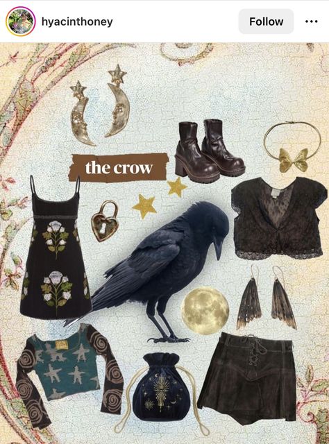 Yaelokre Oc, Crow Core, Random Outfits, Closet Aesthetic, The Crow, Pinterest Closet, Dream Wardrobe, Outfit Ideas, Wardrobe