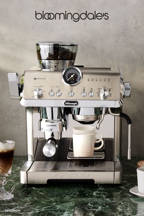 Chef-worthy cookware, café-quality coffee machines, and more delicious must-haves from Bloomingdale’s. Nespresso Lattissima, Breville Barista Express, Food Huggers, Copper Canisters, Italian Coffee, Espresso Maker, Espresso Machines, Coffee Machines, Kitchen Tops