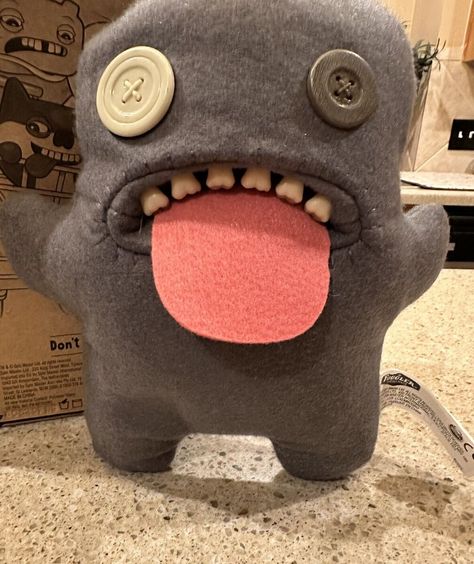 Check out Fuggler 9” Mr. Buttons Funny Ugly Monster Creature W/ Teeth Gray Plush Doll, the latest item I added on eBay! #eBay #eBaySeller Ugly Plushies, Gothic Toys, Fuggler Dolls, Ugly Dolls Diy, Ragdoll Doll, Plush Accessories, Cursed Things, Monster Creature, Felt Monster