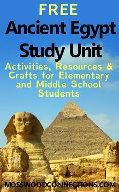 Crafts For Elementary, Ancient Egypt Unit Study, Ancient Egypt Lessons, Ancient Egypt Activities, Egypt Lessons, Ancient Egypt For Kids, Ancient Egypt Unit, Egypt Activities, School Diy Ideas