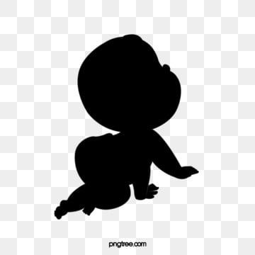 Doodle Baby, Elephant Background, Head Clipart, Mother And Child Painting, Baby Vector, Cartoon Silhouette, Clipart Boy, Boy Clipart, Boy Silhouette