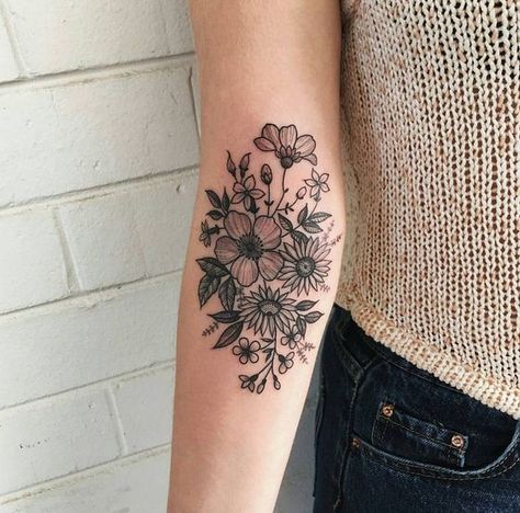 19 Inner Elbow Tattoo Ideas for Women - besttattoo.wiki - Unveiling Exquisite Ink Art Inner Wrist Floral Tattoo, Tattoo Coverups For Women, Mine Tattoo, Inner Elbow Tattoos, Inner Wrist Tattoos, Tatuaje Cover Up, Cover Up Tattoos For Women, Violet Tattoo, Wrist Tattoo Cover Up