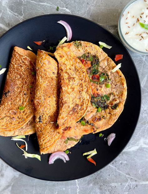 Red Lentil Flatbread Red Lentil Bread, 2 Ingredient Lentil Wraps, Red Lentil Flatbread, Lentil Flatbread, Vegan Red Lentil Bread, Vegan Collard Greens, Coconut Red Lentil Dahl, Healthy Flatbread, Vegan Flatbread