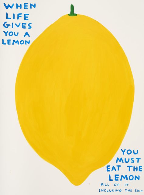 David Shrigley Wallpaper, Lemon Drawing, Lemon Invitations, Affiches D'art Déco, David Shrigley, Lemon Painting, Lemon Art, The Ego, Dream Symbols