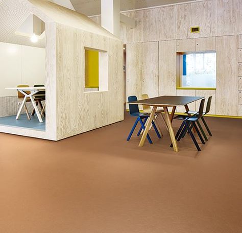 Marmoleum Walton, Linoleum Sheet Flooring, Marmoleum Floors, Sheet Flooring, Sustainable Flooring, Contemporary Color Palette, Floor Texture, Resilient Flooring, Linoleum Flooring