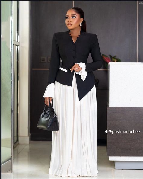 Cooperate Wears Ideas For Ladies, Corporate Dresses Classy Work Outfits, Modest Graduation Outfit, Classy Church Outfits, Classy Fashion Chic, Cute Professional Outfits, Modest Dresses Fashion, 2piece Outfits, Chic Dress Classy