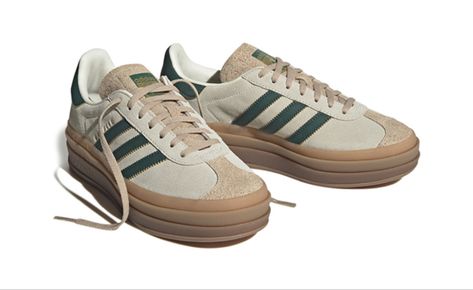 Adidas Gazelle Bold, Gazelle Bold, Look Grunge, Bold Shoes, Quoi Porter, Sneaker Sale, Cream Shoes, Adidas Originals Women, Womens Jordans