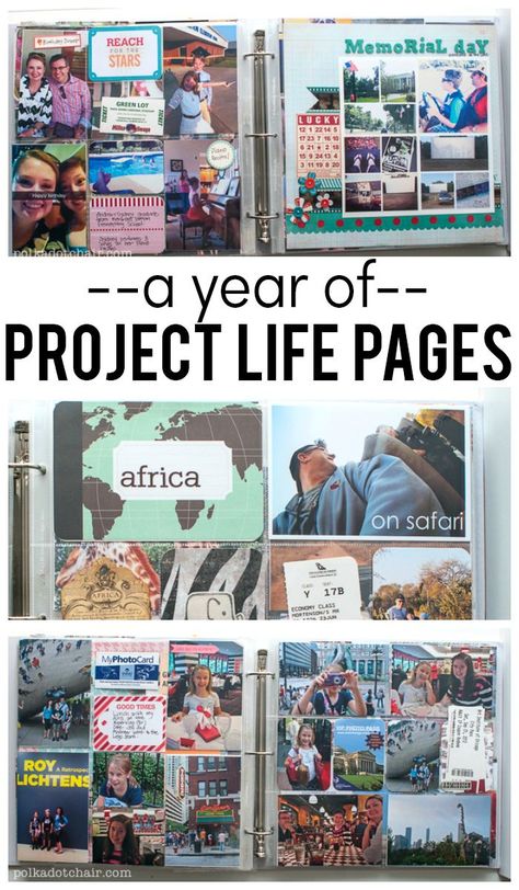 Project Life Ideas, Project Life Freebies, Project Life App, Pocket Page Scrapbooking, Project Life Scrapbook, Project Life Album, Polka Dot Chair, Scrapbook Storage, Project Life Layouts