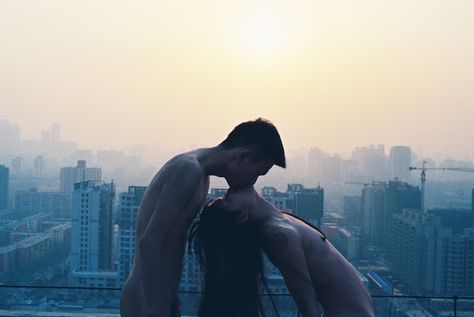 Ren Hang Photography, Ren Hang, Berlin Photography, Take Off Your Shoes, Impasto Painting, Black Artists, S Pic, Figure Painting, Human Silhouette