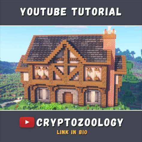 Old Minecraft mansion! Tutorial on my YouTube! Minecraft Rustic, Mansion In Minecraft, Minecraft Mansion Tutorial, Rustic Mansion, Old Minecraft, Minecraft Mansion, Bangunan Minecraft, Old Mansion, Minecraft Castle