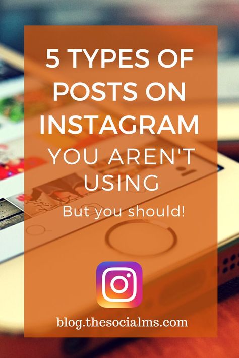 There is more to Instagram than sharing simple images. Here are 5 types of posts on Instagram that you should consider for more engagement and success. instagram post, instagram marketing tips, instagram features Instagram Features, Simple Images, Instagram Success, Posts On Instagram, Entrepreneur Branding, Grow Instagram, Instagram Marketing Strategy, Instagram Marketing Tips, Instagram Strategy