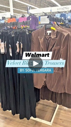 165K views · 1.3K reactions | Feel the Super Cool 70’s vibe in this velvet blazer and trousers…  #bermonths2024 #fallfashiontrends #WinterFashionTrends #fallwintercollection #VelvetVibes #velvet #trouserpants #blazers #retrovibes | Jen Mari Velvet Blazer Outfit Women, Black Velvet Blazer Outfit, Velvet Blazer Outfit, Blazer Outfits For Women, Walmart Fashion, Black Velvet Blazer, Velvet Suit, Blazer Outfit, Woman Clothes