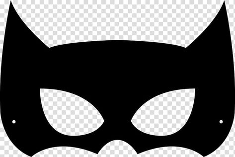 Batman mask template