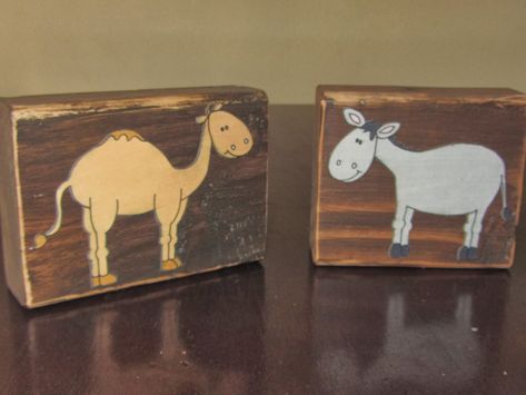 Nativity Blocks | Spring Time Doodles Nativity Blocks, 2x4 Wood, Idaho Springs, Paper Puppets, We Shed, Days Before Christmas, Staying Up Late, Last Christmas, The Shepherd