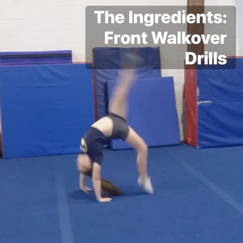 Front Walkover, Back Walkover, Gymnastics Tricks, Fall Back, Dance Teams, Drills, Tumbling, Moving Forward, Gymnastics