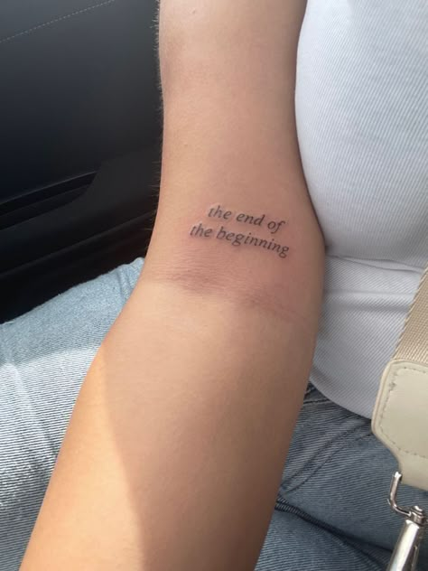 Meaningful Line Art Tattoo, Are You Feeling Nervous Are You Having Fun Tattoo, Quote About Transformation, Tattoos For Tough Times, Line Drawing Tattoos Men, Quote Tattoos Font, Fine Line Tattoo Saying, Djo Tattoo Ideas, Cute Writing Tattoos