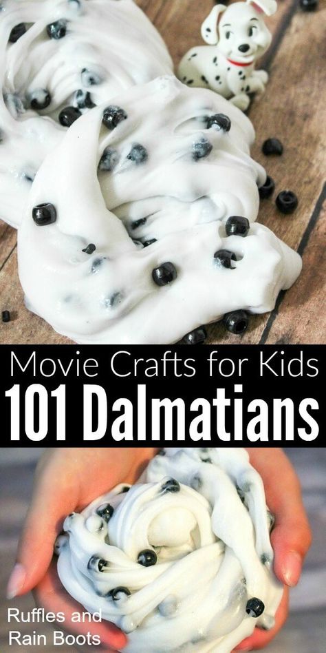 Quick Kids Crafts, 101 Dalmatians Movie, Disney Crafts For Kids, Disney Activities, Movie Crafts, Contact Solution, Quick Crafts, Disney Day, Family Movie