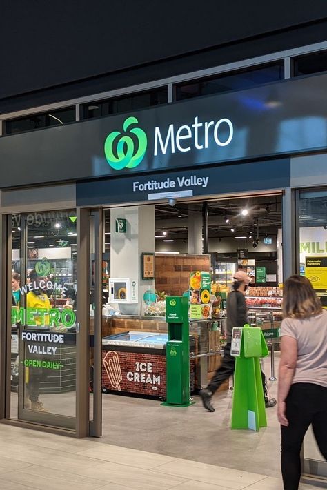 Valley Metro Shopping, Food Court and Train Station Fortitude Valley Supermarket Design Interior, Shopping Food, Supermarket Design, Fortitude Valley, Food Court, Train Station, The First, Train