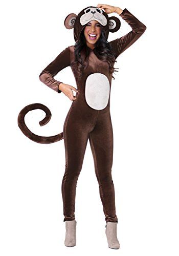 Women's Jumpsuit Monkey Around Costume Small Brown Fun Co... https://smile.amazon.com/dp/B07FPNVGNV/ref=cm_sw_r_pi_dp_U_x_3aNODb5JM1VK0 Monkey Costume, Circus Monkey, Epic Costumes, Monkey Costumes, Monkey Animal, Animal Halloween Costumes, Makeup Party, Animal Costumes, Pet Monkey