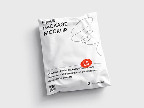 Free Mockups [PSD, Sketch, Figma] Branding Mockups Free, Package Mockup, Sketch Free, Free Packaging Mockup, Bag Mockup, Funny Illustration, Branding Mockups, Poly Mailers, Packaging Mockup