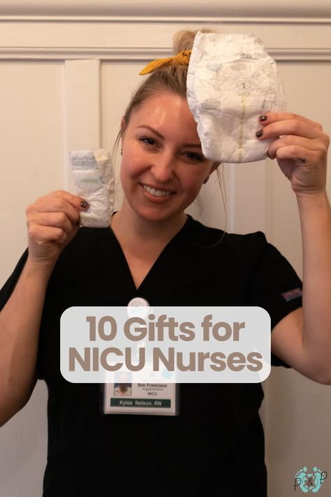 10 gifts for NICU nurses! Neonatal Nurses Week, Nicu Nurse Thank You Gift, Gifts For Nicu Nurses Thank You, Gifts For Nicu Nurses, Nursing Foods, Nicu Nurse Gifts, Nicu Christmas, Nicu Graduate, Nicu Nursing