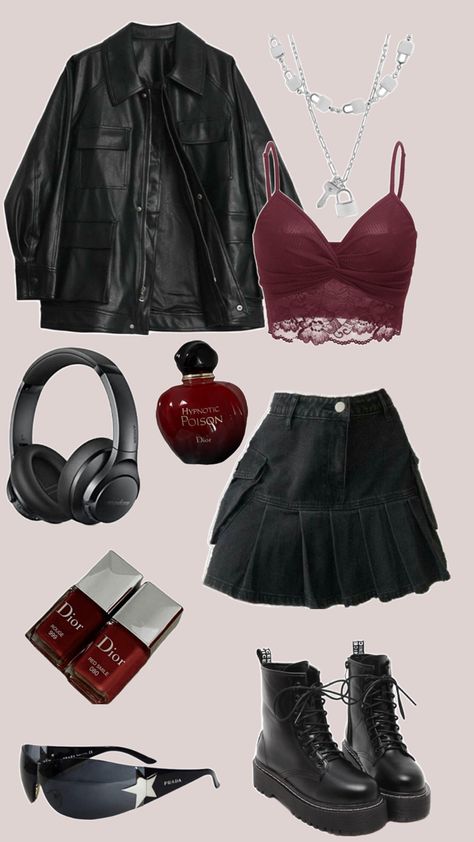 Hairstylist Wallpaper, Diy Edgy Clothes, Rock Star Outfit, Fall Inspiration, Mein Style, Swaggy Outfits, Alternative Outfits, Edgy Outfits, Fit Check