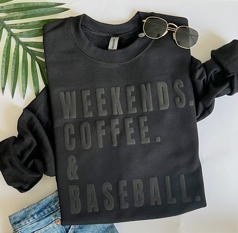 Game Day sweatshirt, baseball mom shirt, baseball sweatshirt, weekends coffee and baseball sweatshirt Embroided Sweatshirt, Game Day Sweatshirt, Sweat Noir, Baseball Sweatshirts, Baseball Mom Shirt, Funny Drinking Shirts, Baseball Mom Shirts, Volley Ball, Drinking Shirts