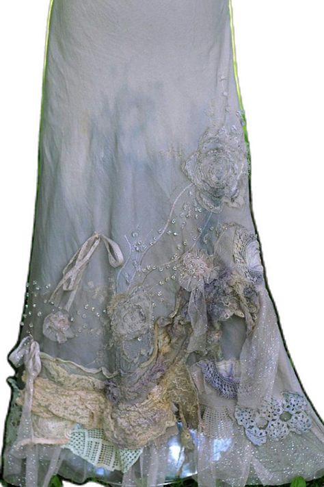 Western Formal Dresses For Women, Fairy Bride, Ropa Shabby Chic, Western Skirts, Shabby Chic Clothes, Evening Skirts, Stil Boho, Altered Couture, Bohol