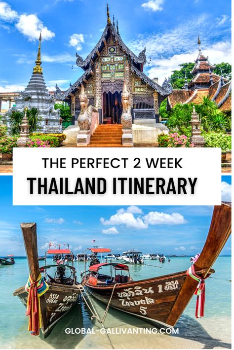 My 2 Week Thailand Itinerary - Best of North & South Thailand Itinerary 2 Weeks, 2 Weeks In Thailand, Thailand Honeymoon, Thailand Itinerary, Thailand Vacation, Thailand Travel Tips, Thailand Travel Guide, Visit Thailand, Northern Thailand