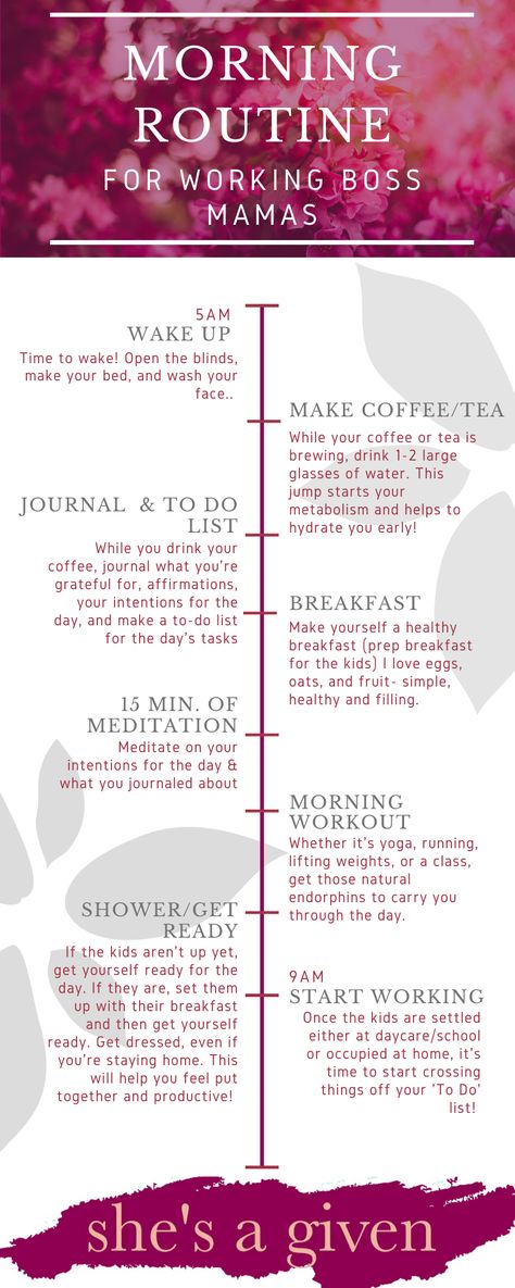 Routines For Different Wake Up Times, Productive Mom Morning Routine, Daily Routine Schedule For Moms, How To Be Busy All Day, 4am Morning Routine, Working Mom Morning Routine, Mom Workout Schedule, Mom Morning Routine, Morning Routine Schedule