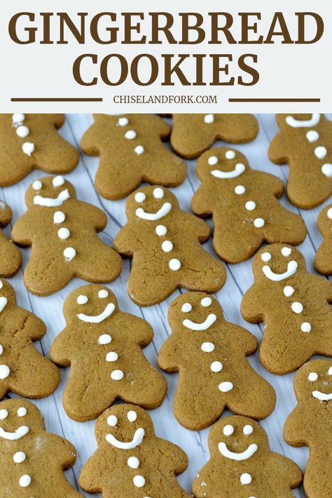 Chewy Gingerbread Men, Gingerbread Man Cookies Recipe, Gingerbread Men Recipe, Homemade Gingerbread Cookies, Gingerbread Man Cookie Recipe, Gingerbread Men Cookies, Best Gingerbread Cookies, Chewy Gingerbread Cookies, Homemade Gingerbread