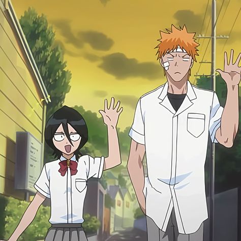 Ichigo And Rukia Manga, Rukia And Ichigo, Rukia Icon, Rukia Ichigo, Ichigo Cosplay, Bleach Ichigo And Rukia, Kiara And Kovu, Ichigo X Rukia, Rukia Bleach