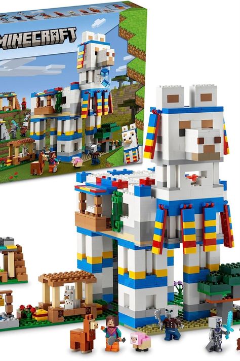 Minecraft Lego Ideas, Minecraft Lego Sets, Modular Toys, Minecraft Gifts, Minecraft Lego, Minecraft Village, Minecraft Toys, Battle Robots, Lego City Sets