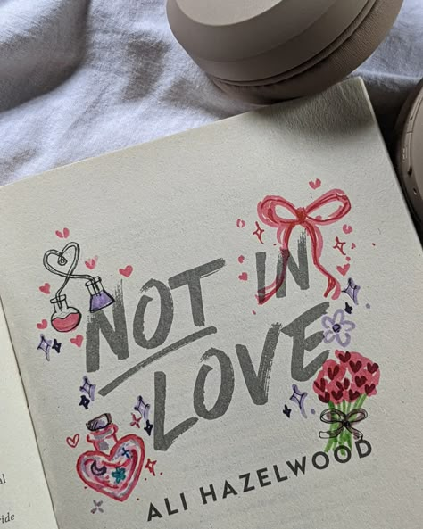 Pink annotations romantic quotes cute love Unwritten annotated books doodles not in love ali hazelwood Not In Love Aesthetic, Good Love Books, Books Aesthetic To Read, Ali Hazelwood Books Aesthetic, Eli Killgore, Doodles In Books, Not In Love Ali Hazelwood, Love Book Ideas, Best Love Books