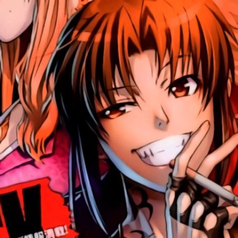 Black Lagoon Matching Icons, Black Lagoon Matching Pfp, Revy Black Lagoon Pfp, Revy Black Lagoon, Black Lagoon Anime, Cool Lighters, Astronaut Art, Anime Cover Photo, Black Lagoon